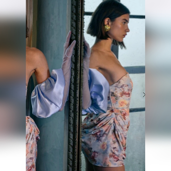 🍋For Love and Lemons Delphine Mini Dress - Picture 16 of 16